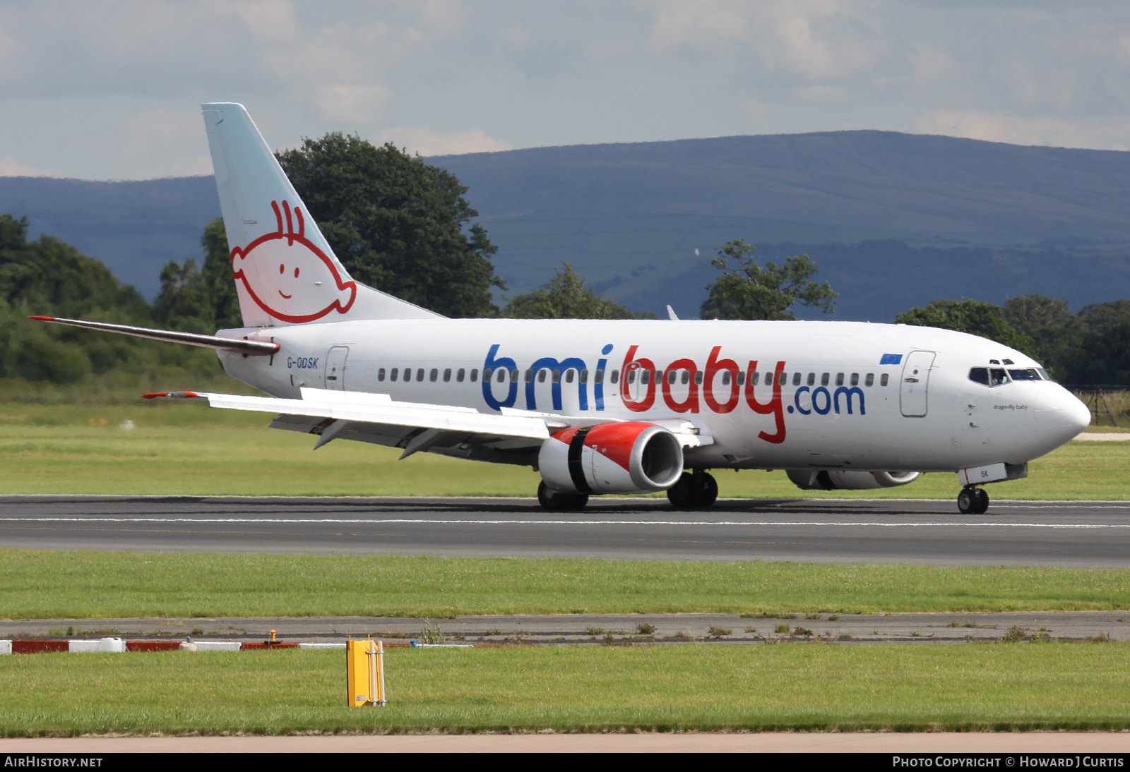 Aircraft Photo of G-ODSK | Boeing 737-37Q | Bmibaby | AirHistory.net #476430