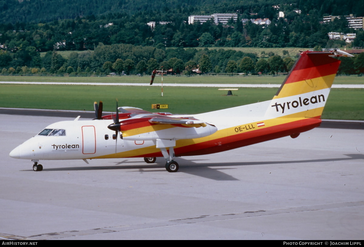 Aircraft Photo of OE-LLL | De Havilland Canada DHC-8-106 Dash 8 | Tyrolean Airways | AirHistory.net #476449