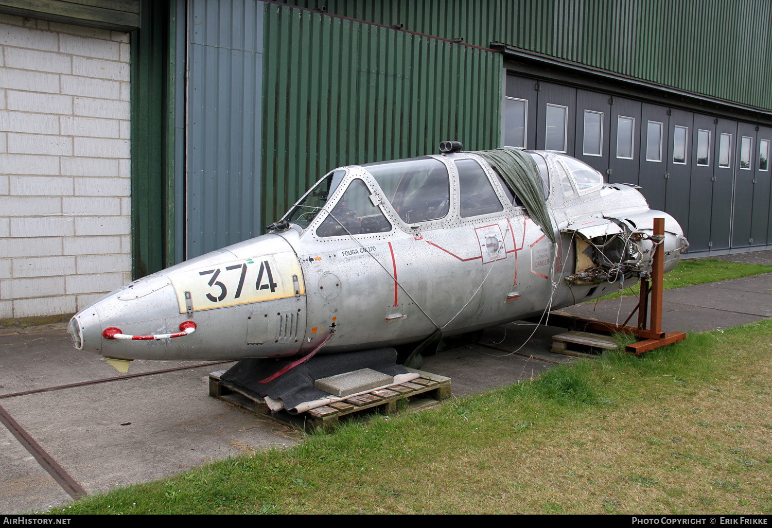 Aircraft Photo of F-GPHU | Fouga CM-170M Magister | AirHistory.net #476453