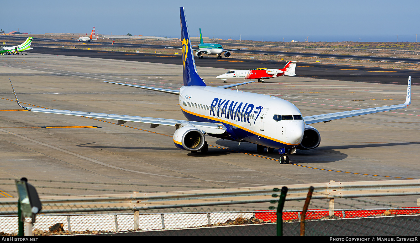 Aircraft Photo of EI-EBV | Boeing 737-8AS | Ryanair | AirHistory.net #476465