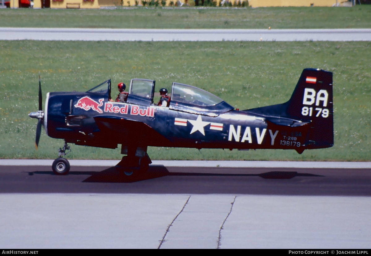 Aircraft Photo of OE-ESA / 138179 | North American T-28B Trojan | Red Bull | USA - Navy | AirHistory.net #476468