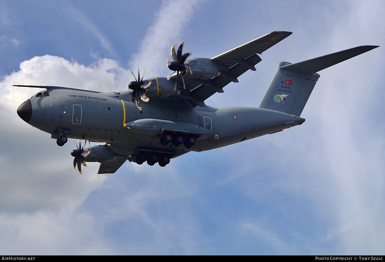 Aircraft Photo of 14-0013 | Airbus A400M Atlas | Turkey - Air Force | AirHistory.net #476473