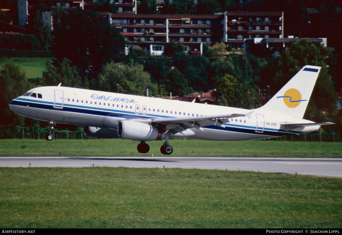 Aircraft Photo of 5B-DBD | Airbus A320-231 | Eurocypria Airlines | AirHistory.net #476478