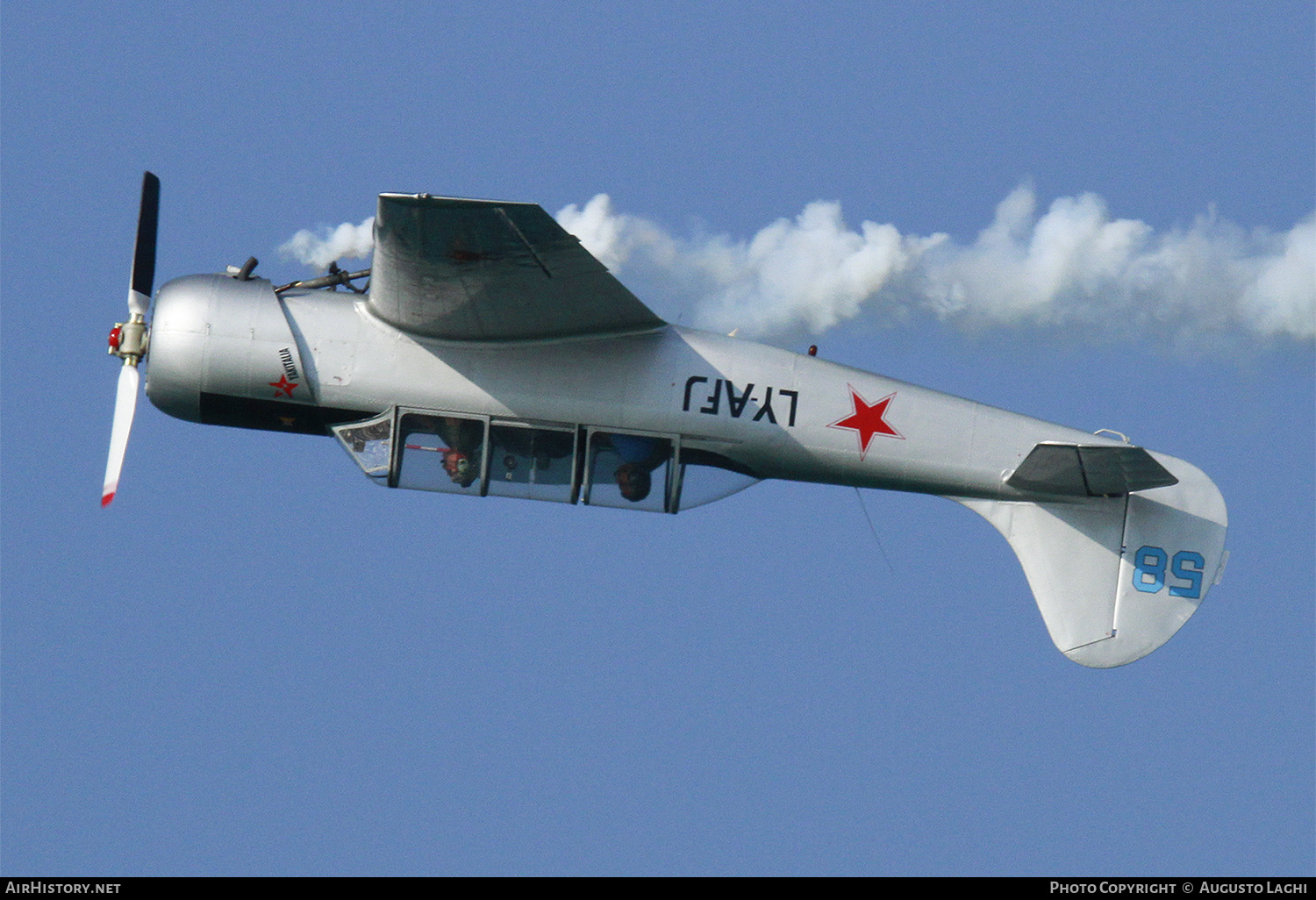 Aircraft Photo of LY-AFJ | Yakovlev Yak-52 | Soviet Union - Air Force | AirHistory.net #476486