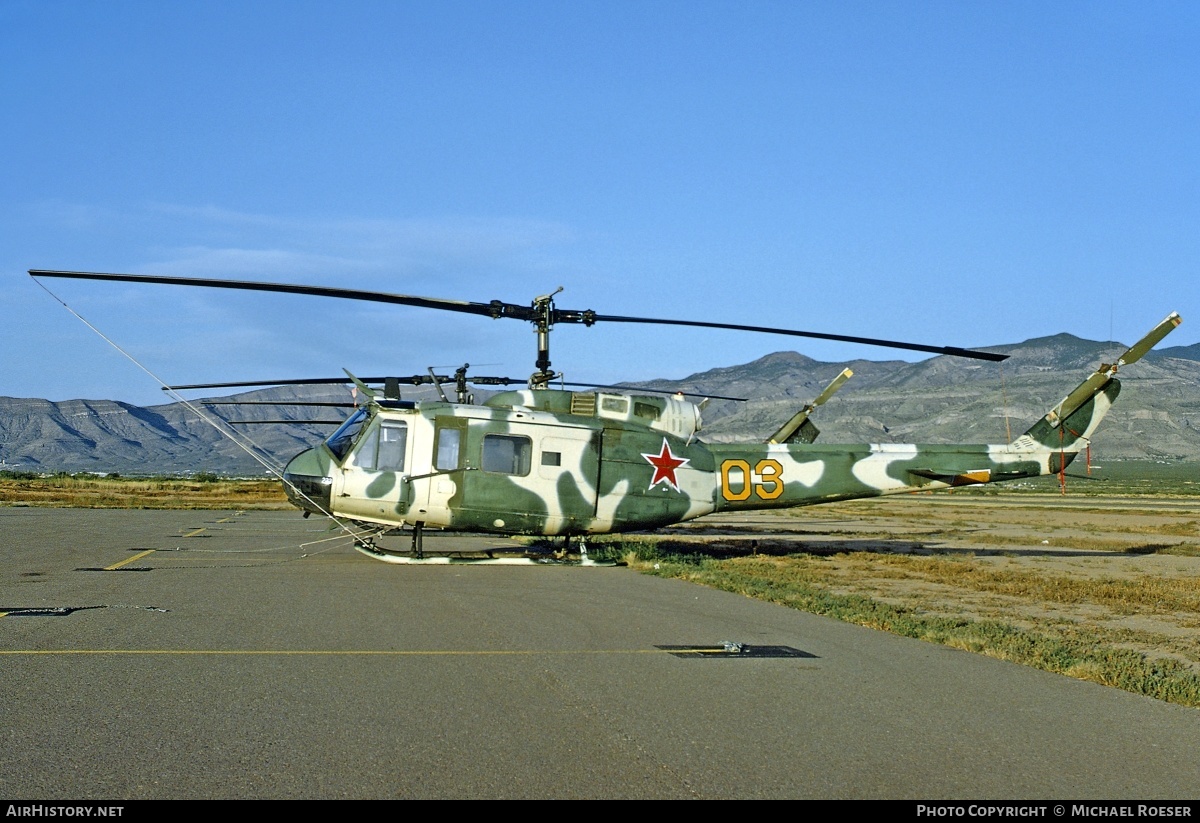 Aircraft Photo of 74-22303 | Bell JUH-1H Iroquois | USA - Army | Soviet Union - Air Force | AirHistory.net #476492