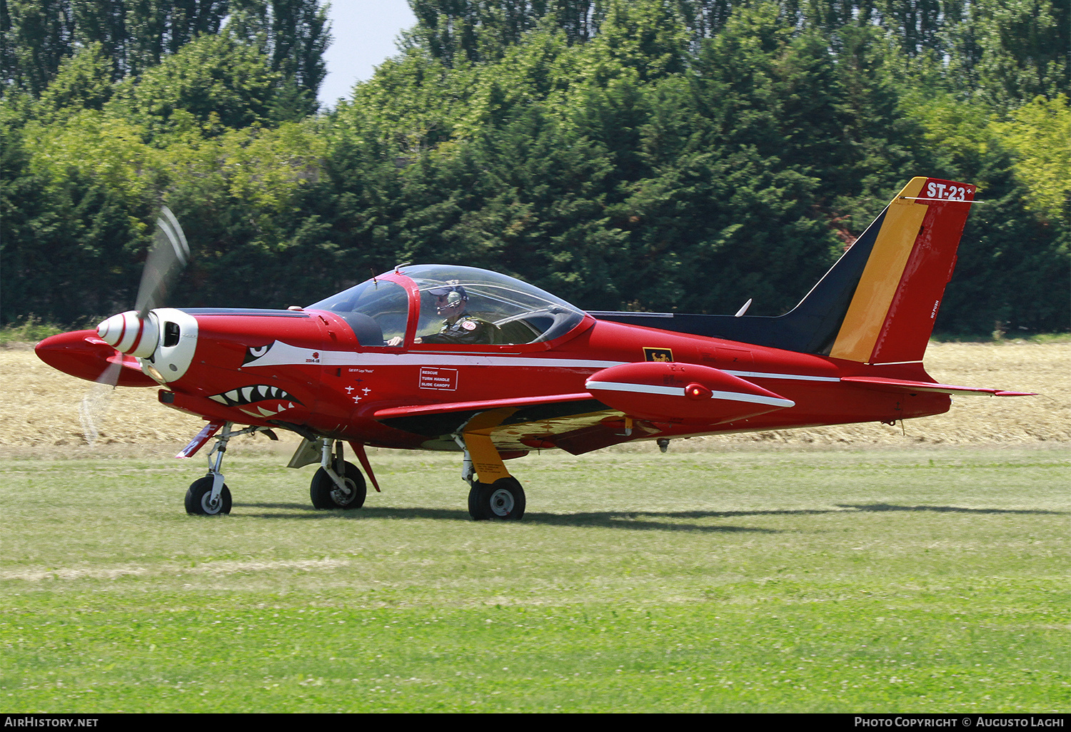 Aircraft Photo of ST-23 | SIAI-Marchetti SF-260M | Belgium - Air Force | AirHistory.net #476495