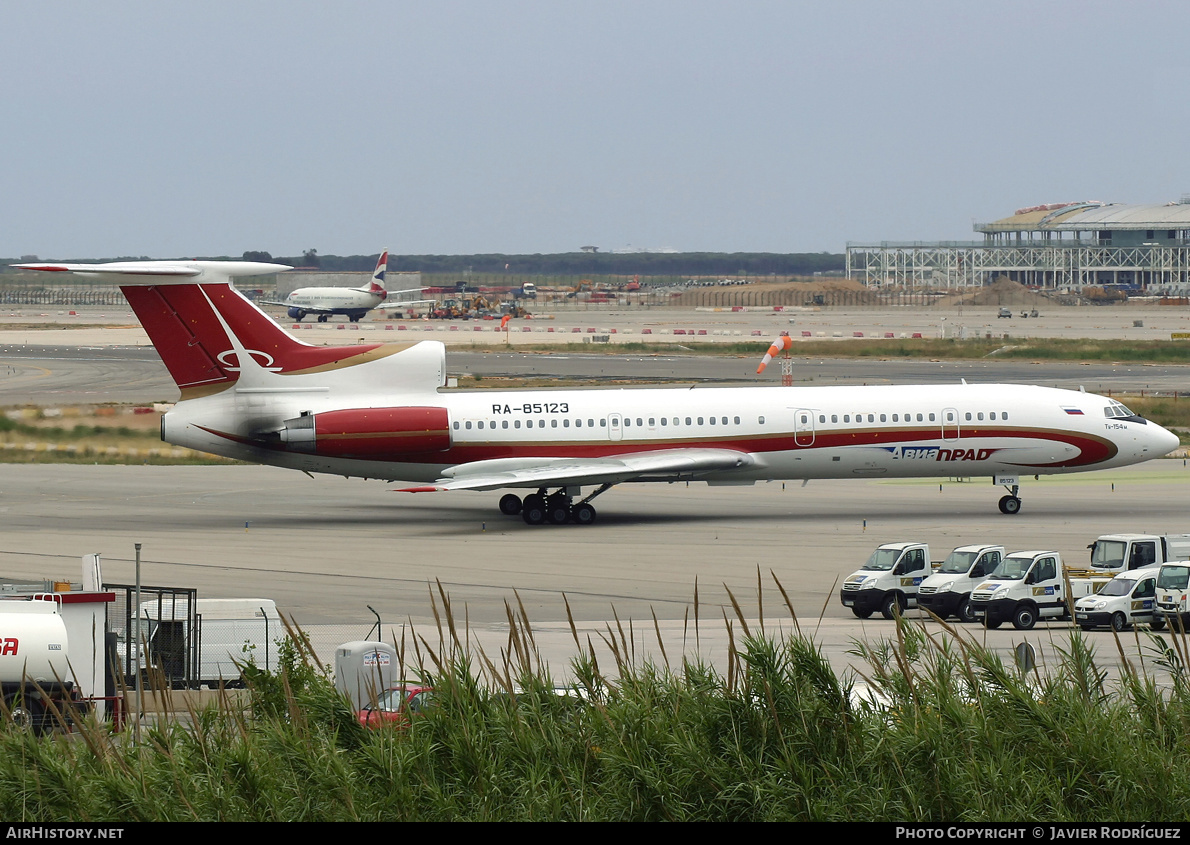 Aircraft Photo of RA-85123 | Tupolev Tu-154M | Aviaprad | AirHistory.net #476499