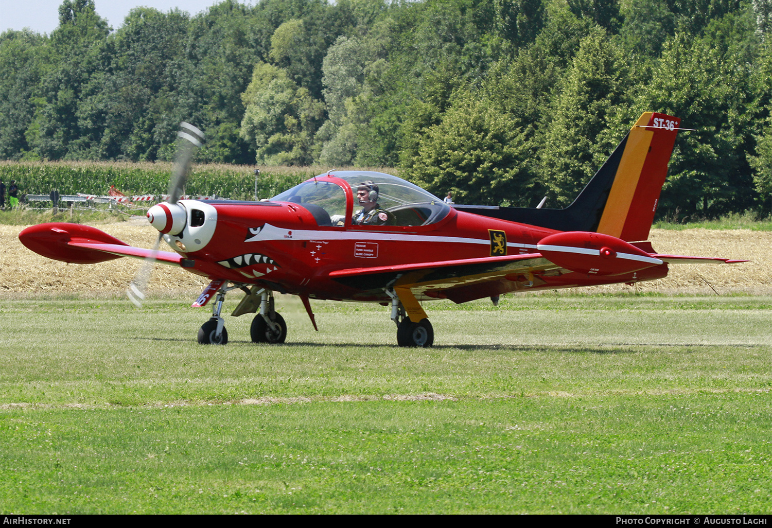Aircraft Photo of ST-36 | SIAI-Marchetti SF-260M | Belgium - Air Force | AirHistory.net #476507