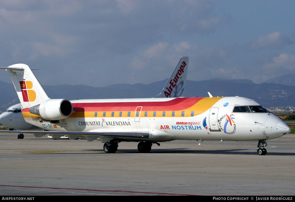 Aircraft Photo of EC-GYI | Bombardier CRJ-200ER (CL-600-2B19) | Iberia Regional | AirHistory.net #476514