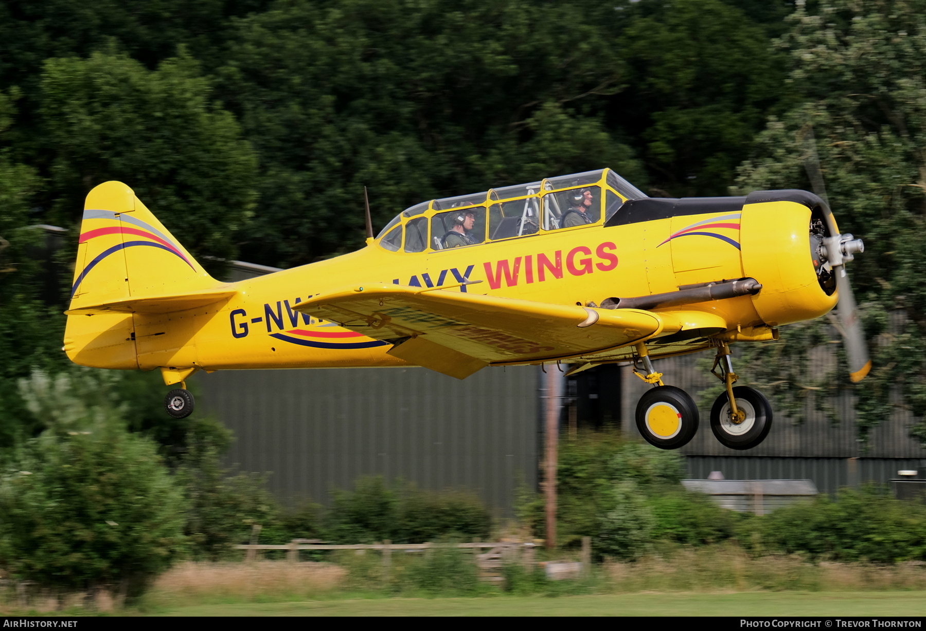 Aircraft Photo of G-NWHF | North American Harvard Mk4 | Navy Wings | AirHistory.net #476542