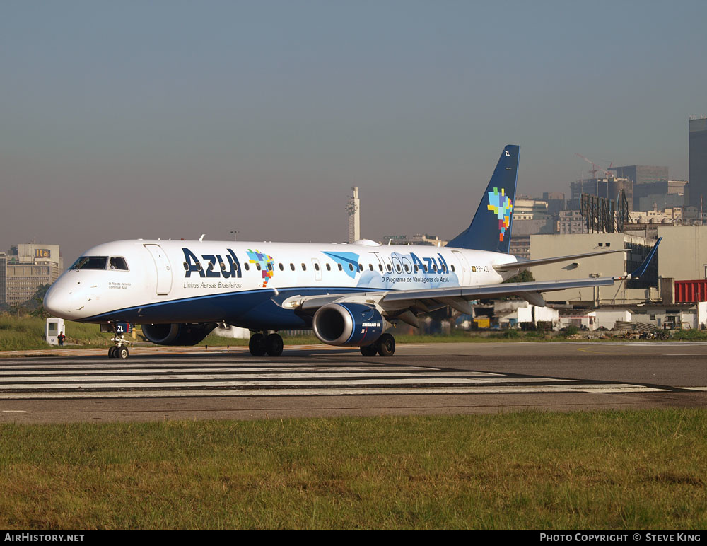 Aircraft Photo of PR-AZL | Embraer 190AR (ERJ-190-100IGW) | Azul Linhas Aéreas Brasileiras | AirHistory.net #476545