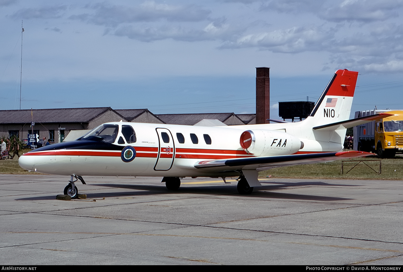 Aircraft Photo of N10 | Cessna 500 Citation | FAA - Federal Aviation Administration | AirHistory.net #476546