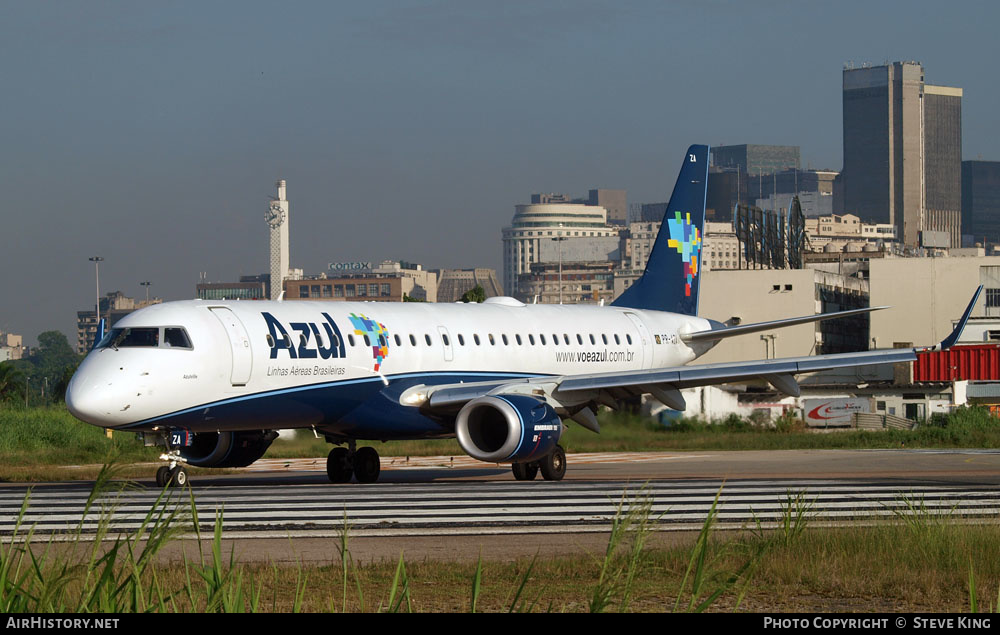 Aircraft Photo of PR-AZA | Embraer 190AR (ERJ-190-100IGW) | Azul Linhas Aéreas Brasileiras | AirHistory.net #476548