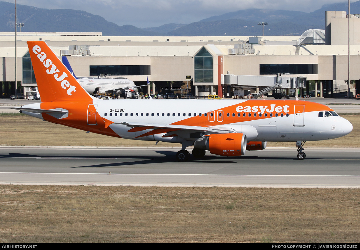 Aircraft Photo of G-EZBU | Airbus A319-111 | EasyJet | AirHistory.net #476567