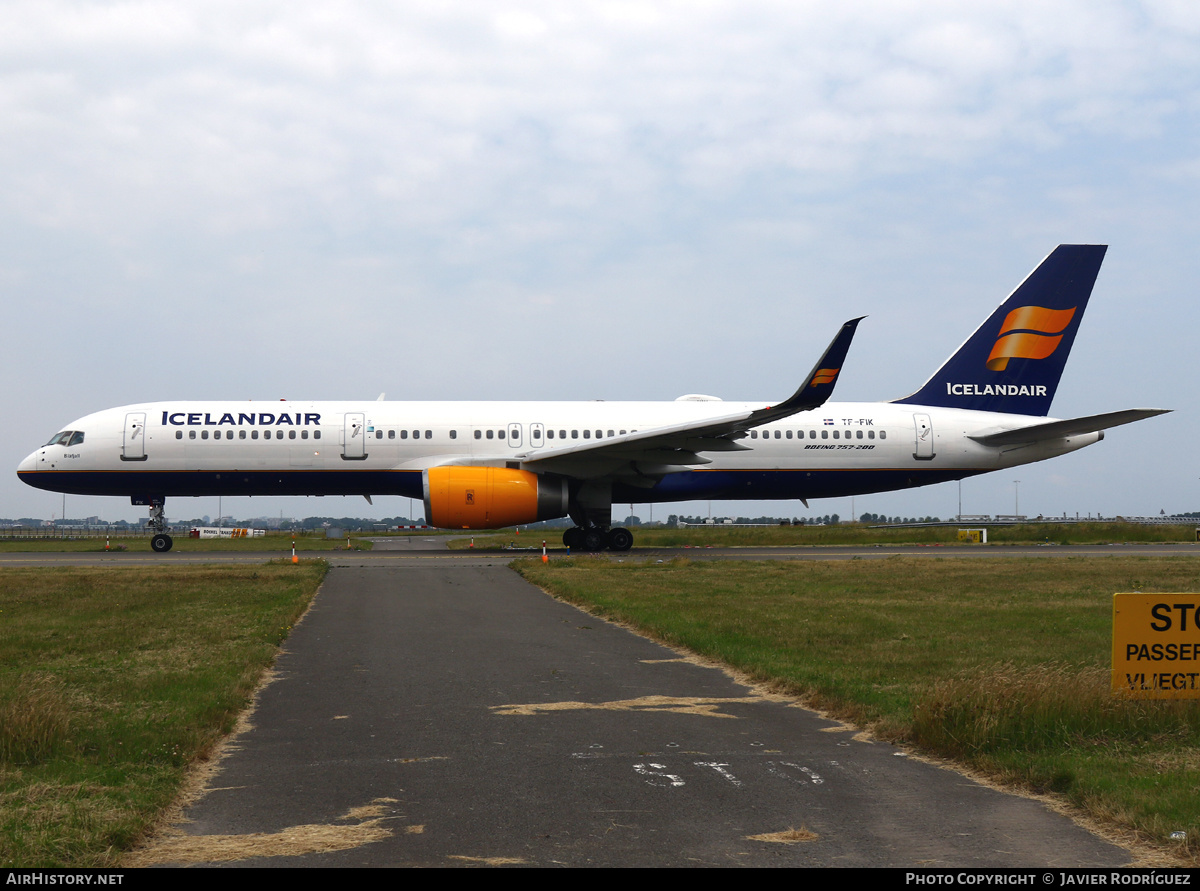 Aircraft Photo of TF-FIK | Boeing 757-256 | Icelandair | AirHistory.net #476568