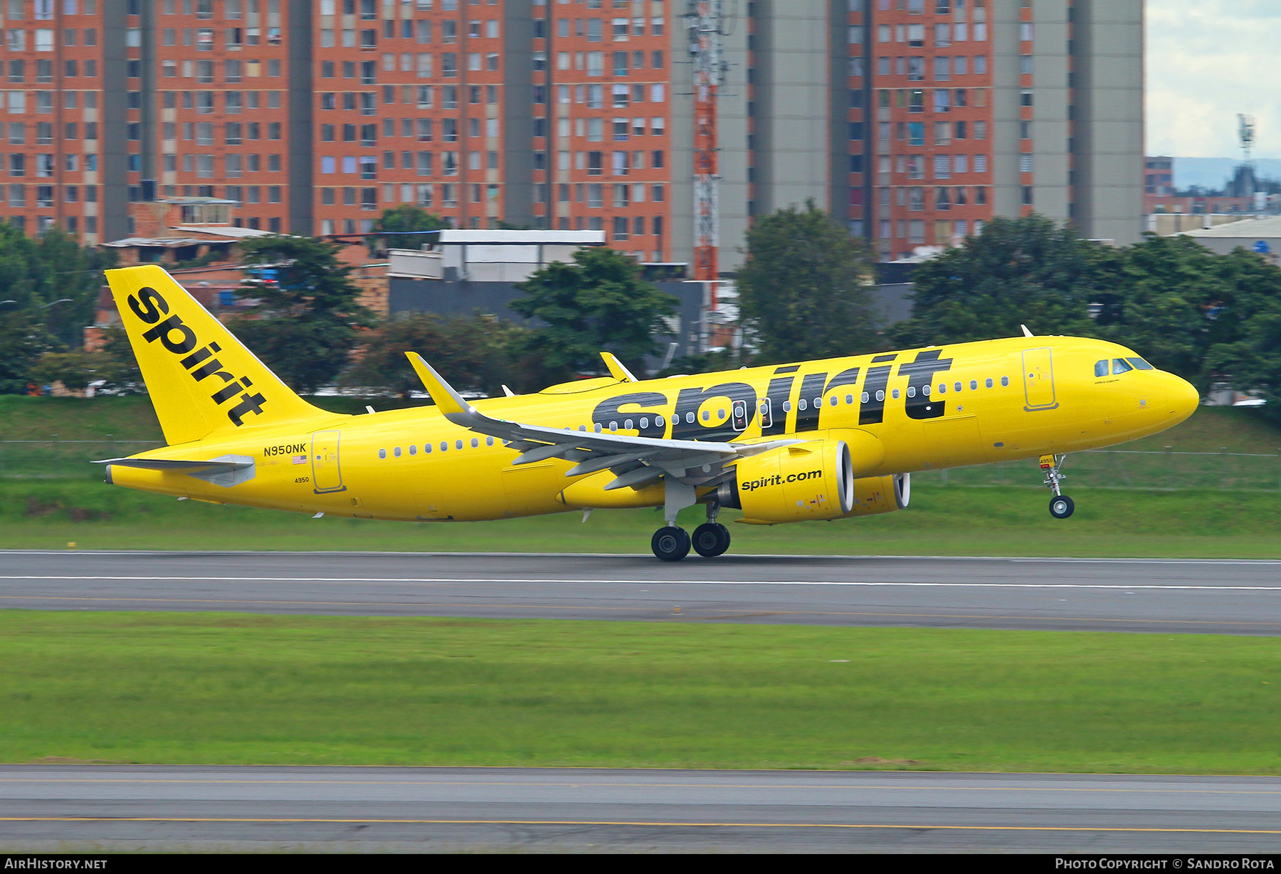 Aircraft Photo of N950NK | Airbus A320-271N | Spirit Airlines | AirHistory.net #476581