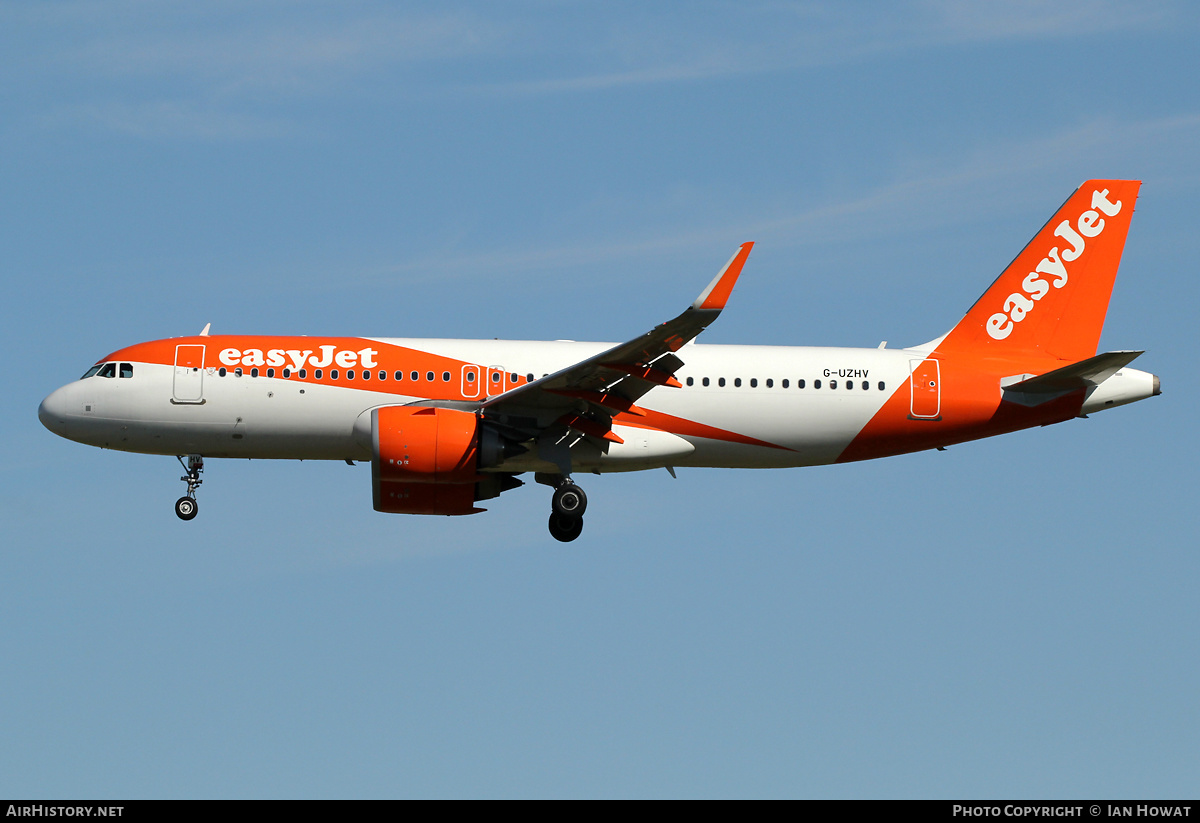 Aircraft Photo of G-UZHV | Airbus A320-251N | EasyJet | AirHistory.net #476585