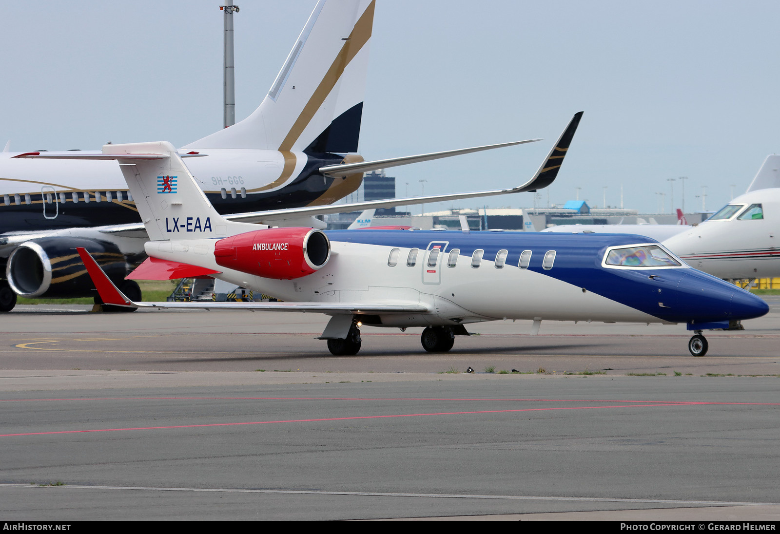 Aircraft Photo of LX-EAA | Learjet 45 | LAR - Luxembourg Air Rescue | AirHistory.net #476633