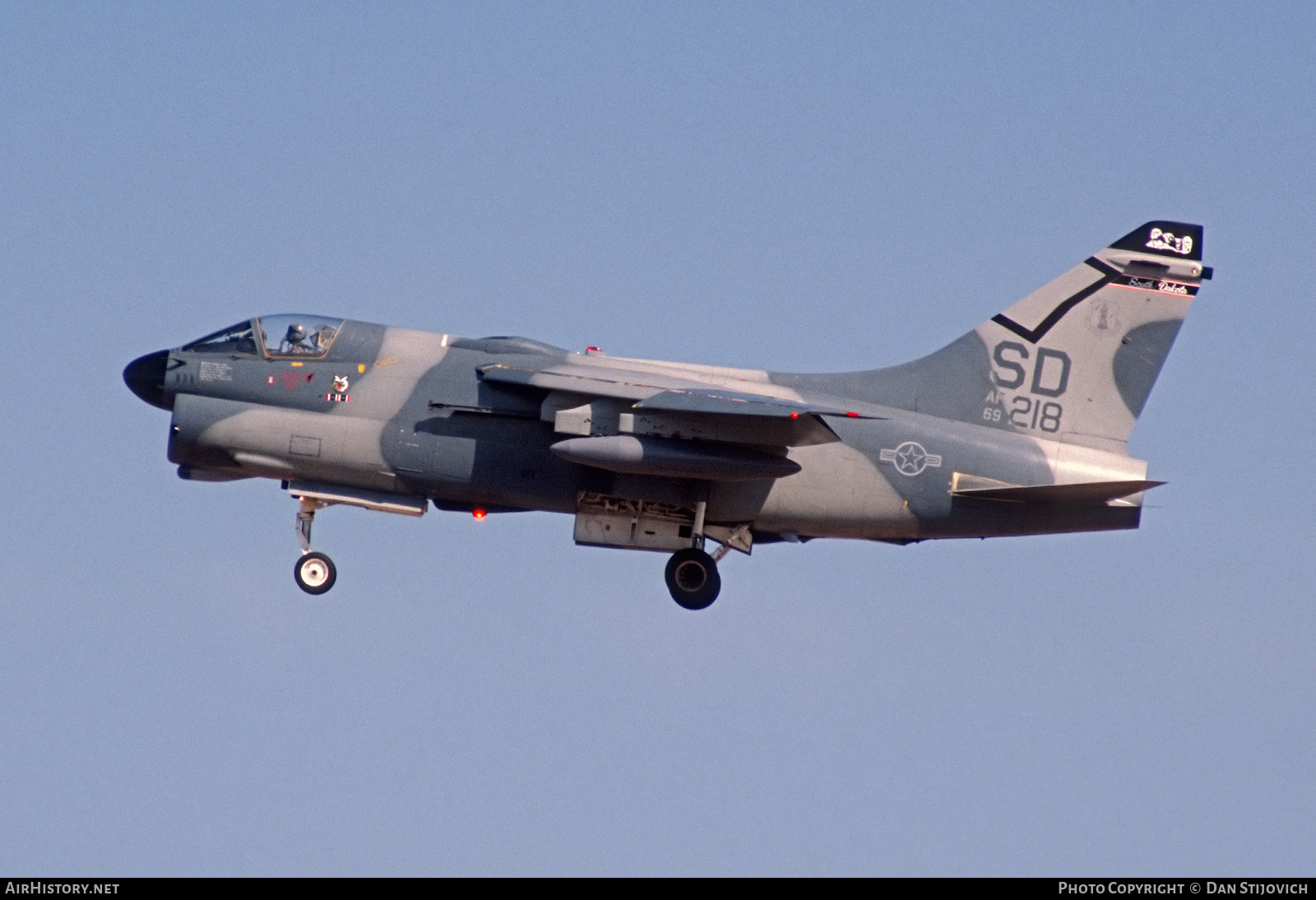Aircraft Photo of 69-6218 / AF69-218 | LTV A-7D Corsair II | USA - Air Force | AirHistory.net #476640