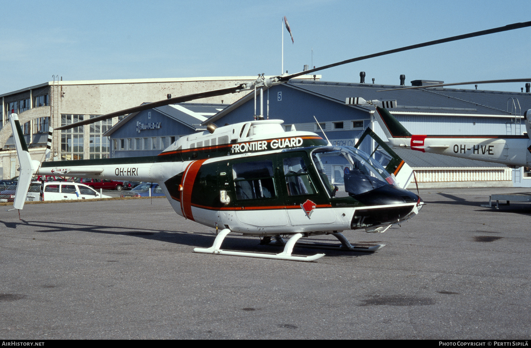 Aircraft Photo of OH-HRI | Bell AB-206B-3 JetRanger III | Rajavartiolaitos - Finnish Border Guard | AirHistory.net #476651