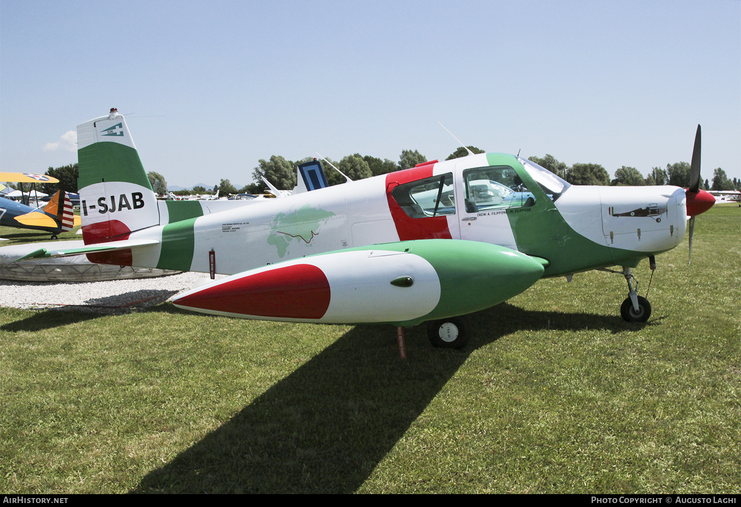 Aircraft Photo of I-SJAB | SIAI-Marchetti S-205-20R | AirHistory.net #476656