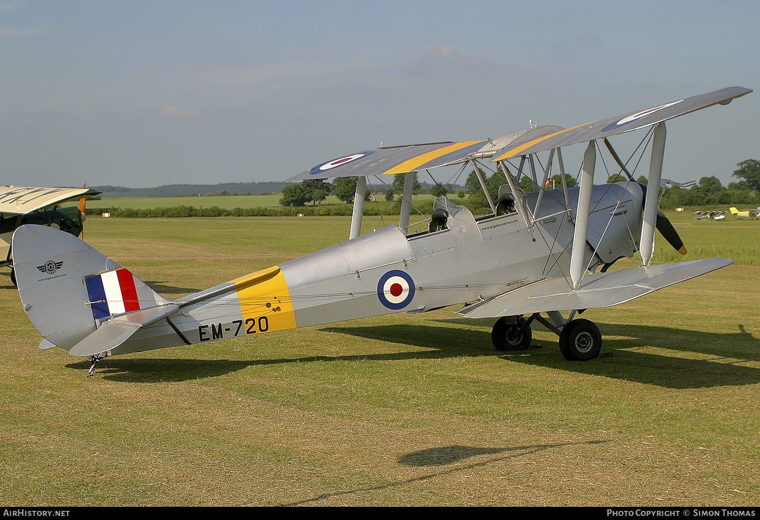 Aircraft Photo of G-AXAN / EM720 | De Havilland D.H. 82A Tiger Moth II | UK - Air Force | AirHistory.net #476704