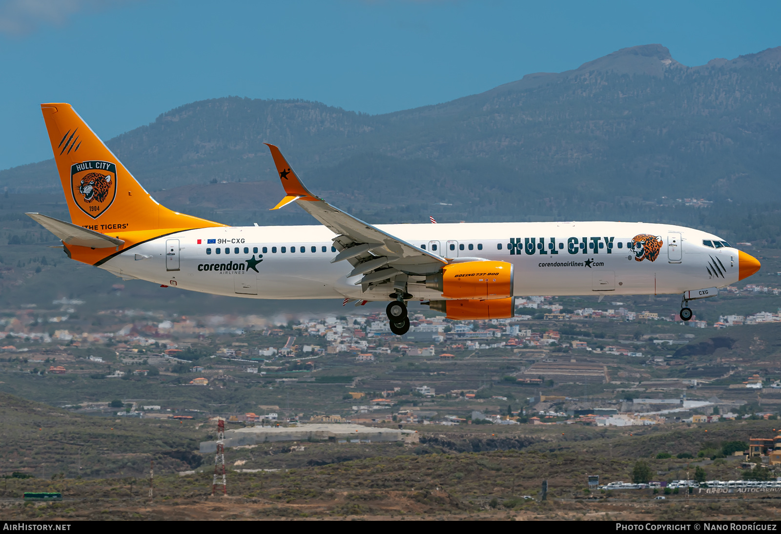 Aircraft Photo of 9H-CXG | Boeing 737-8K5 | Corendon Airlines | AirHistory.net #476718