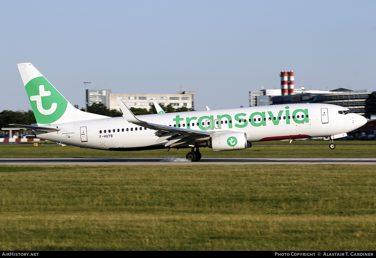 Aircraft Photo of F-HUYB | Boeing 737-800 | Transavia | AirHistory.net #476727