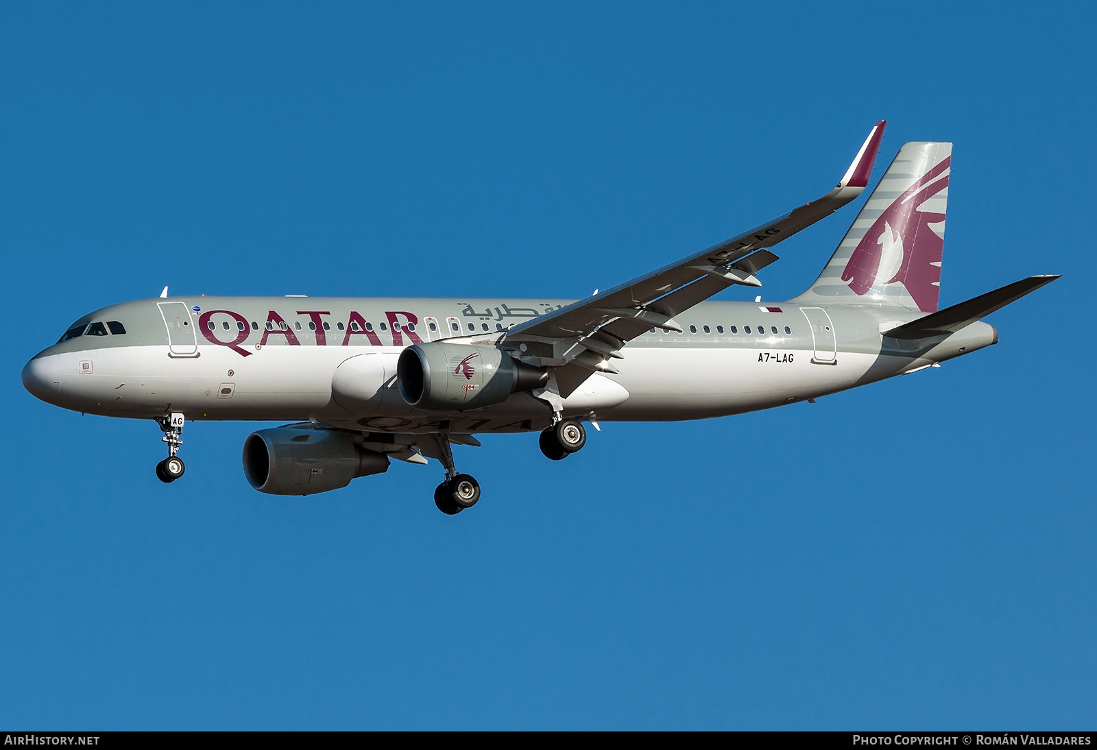 Aircraft Photo of A7-LAG | Airbus A320-214 | Qatar Airways | AirHistory.net #476755