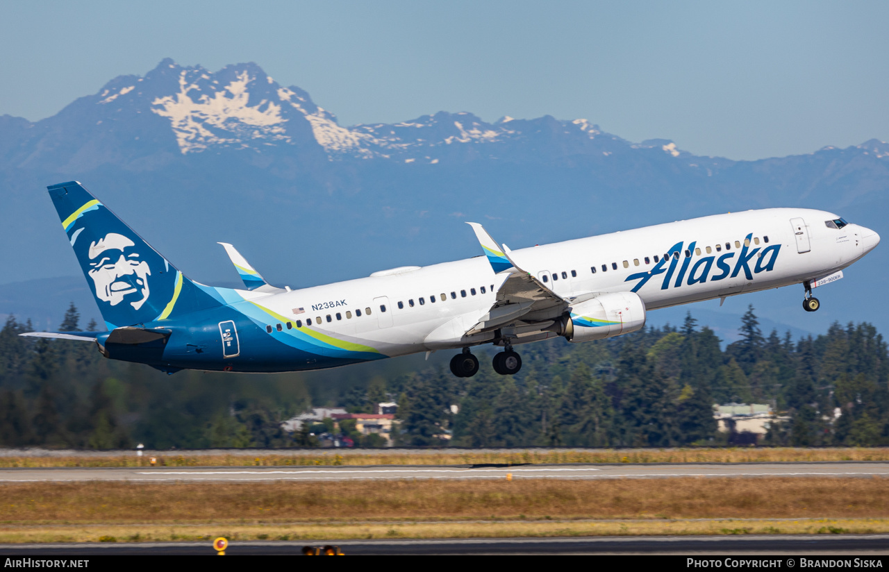 Aircraft Photo of N238AK | Boeing 737-990/ER | Alaska Airlines | AirHistory.net #476773