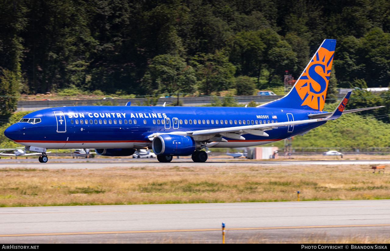 Aircraft Photo of N825SY | Boeing 737-8F2 | Sun Country Airlines | AirHistory.net #476776