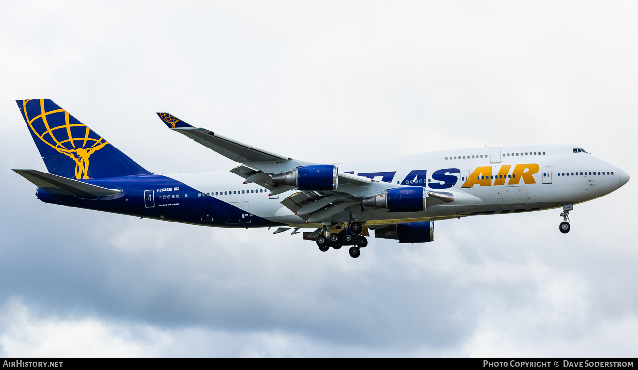Aircraft Photo of N263SG | Boeing 747-481 | Atlas Air | AirHistory.net #476787