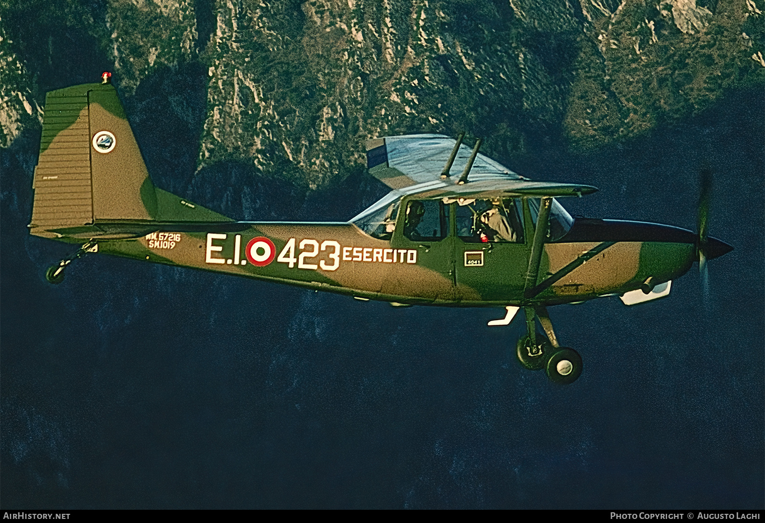 Aircraft Photo of MM57216 | SIAI-Marchetti SM-1019A | Italy - Army | AirHistory.net #476796