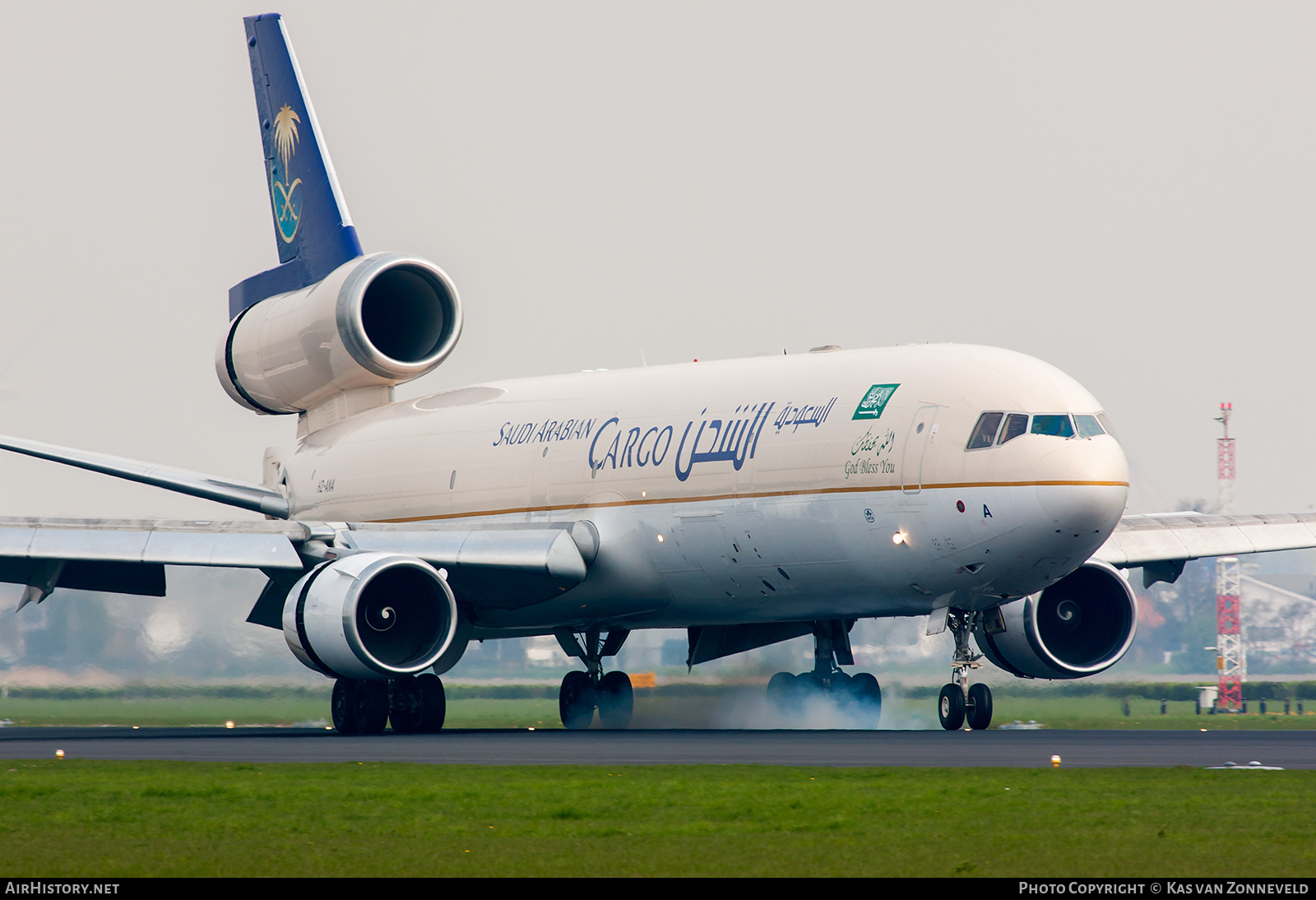 Aircraft Photo of HZ-ANA | McDonnell Douglas MD-11F | Saudi Arabian Airlines Cargo | AirHistory.net #476803