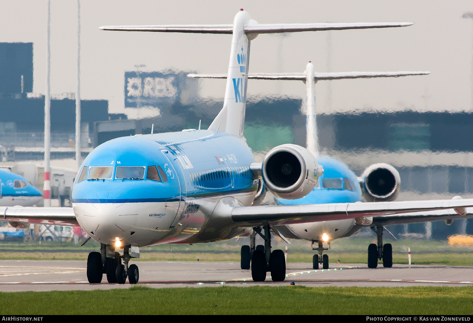 Aircraft Photo of PH-KZM | Fokker 70 (F28-0070) | KLM Cityhopper | AirHistory.net #476804