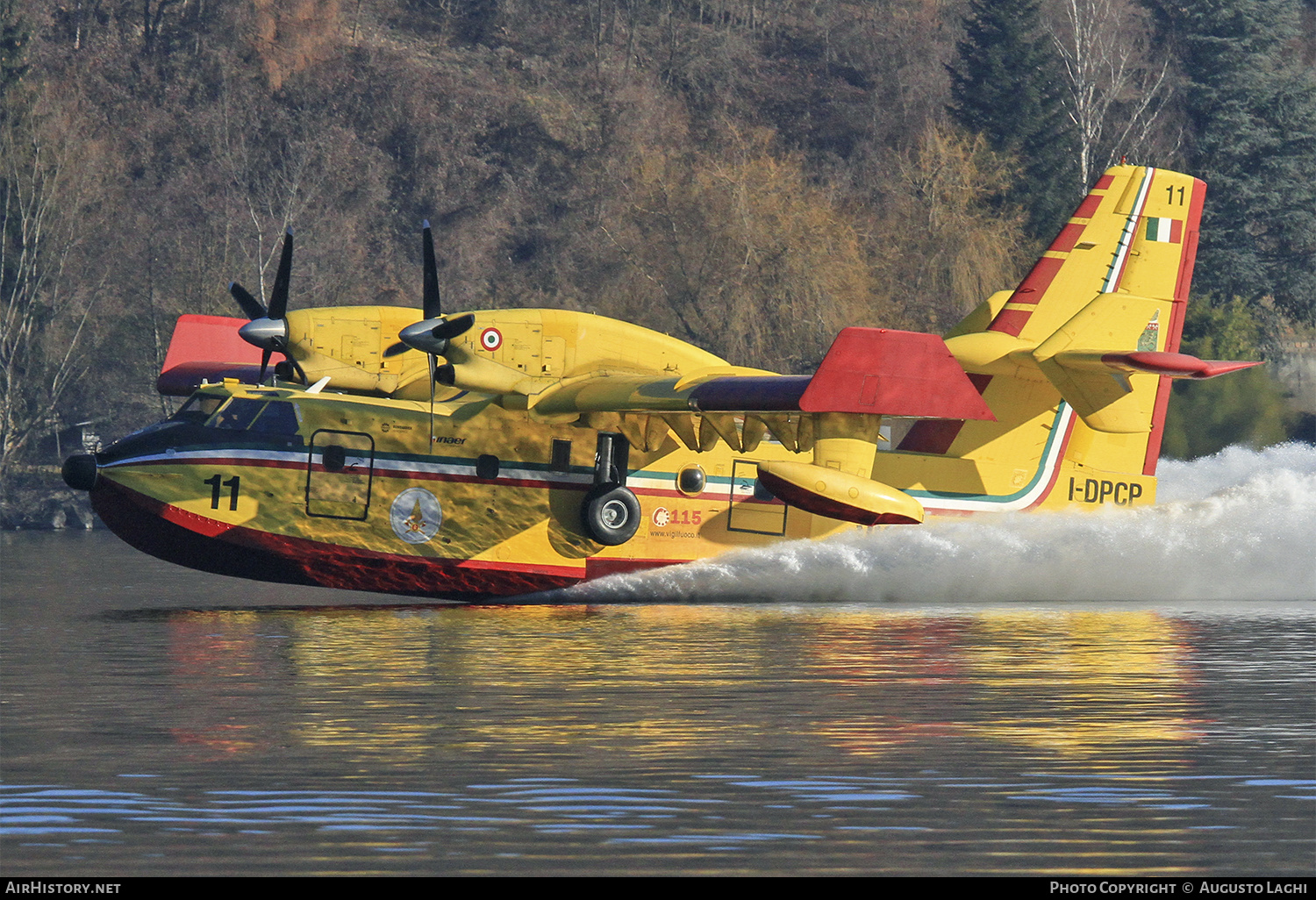 Aircraft Photo of I-DPCP | Canadair CL-415 (CL-215-6B11) | Italy - Vigili del Fuoco | AirHistory.net #476812