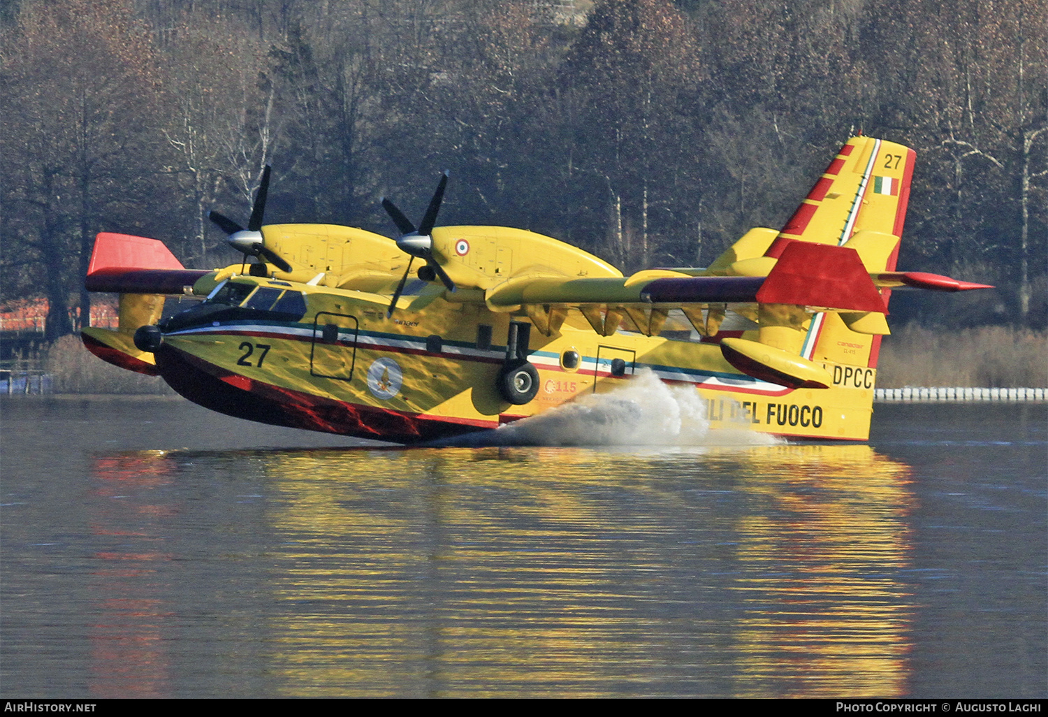 Aircraft Photo of I-DPCC | Bombardier CL-415 (CL-215-6B11) | Italy - Vigili del Fuoco | AirHistory.net #476814