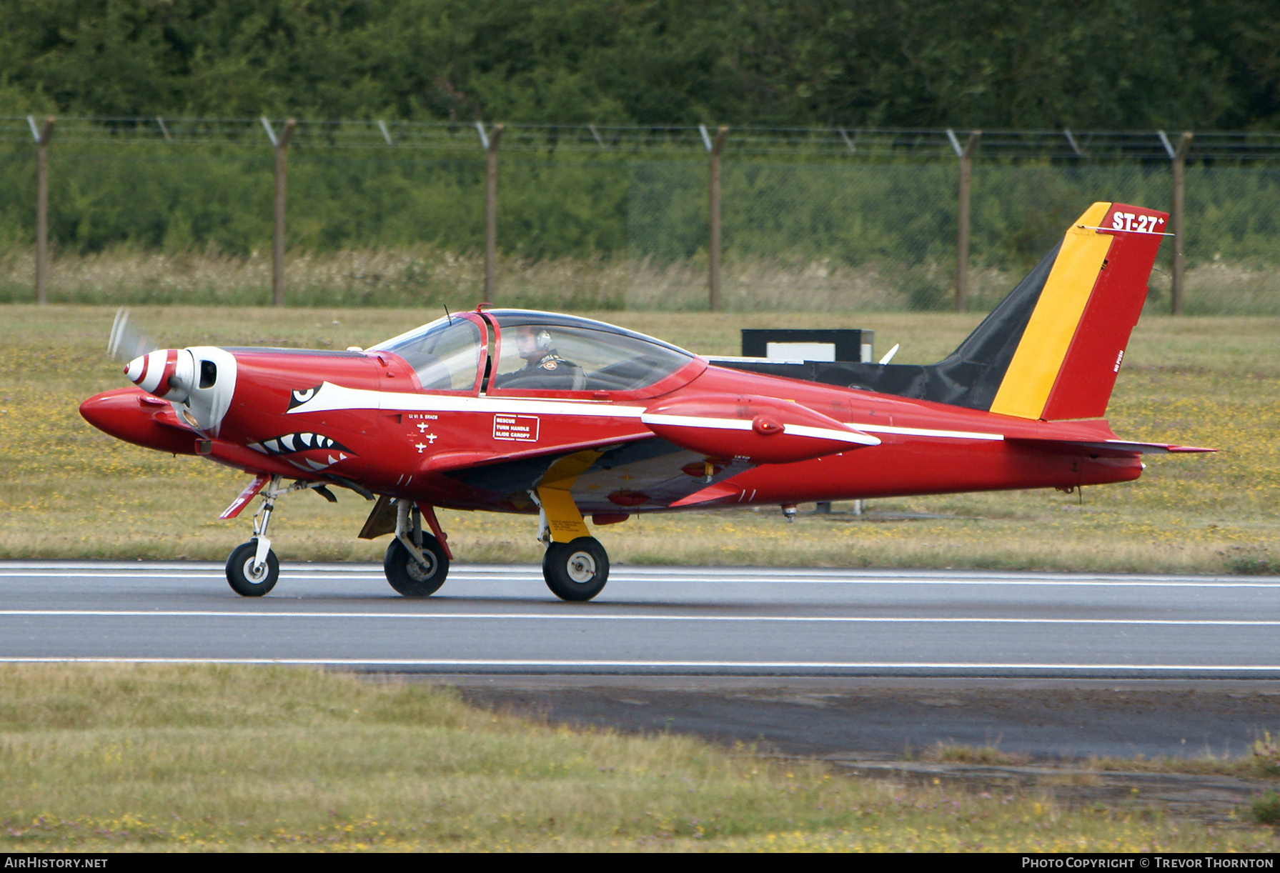 Aircraft Photo of ST-27 | SIAI-Marchetti SF-260M | Belgium - Air Force | AirHistory.net #476841