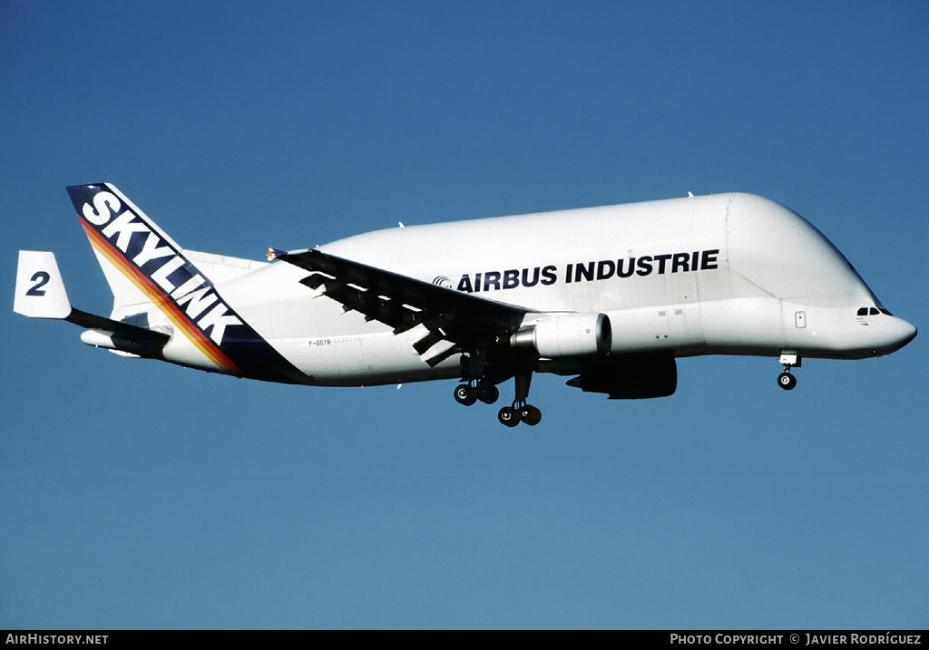 Aircraft Photo of F-GSTB | Airbus A300B4-608ST Beluga (Super Transporter) | Airbus Industrie | AirHistory.net #476858