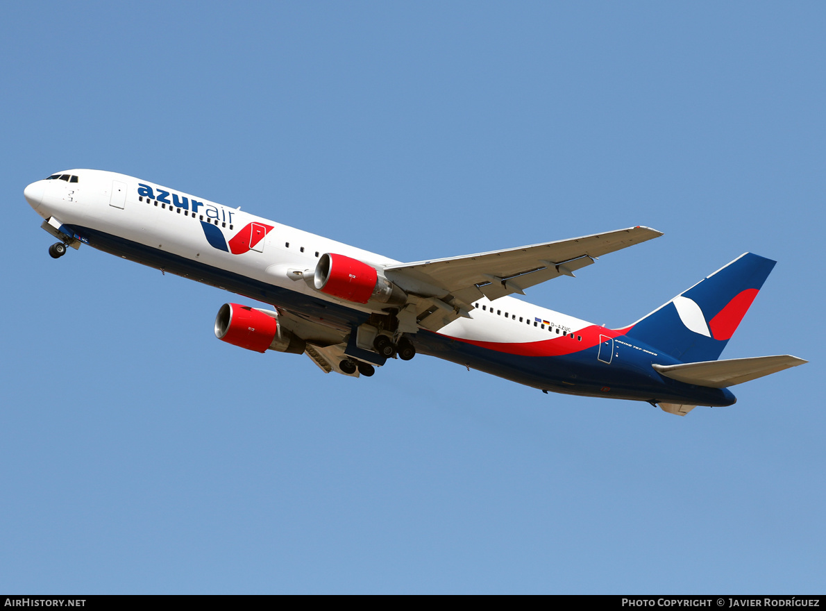 Aircraft Photo of D-AZUC | Boeing 767-33A/ER | Azur Air | AirHistory.net #476862