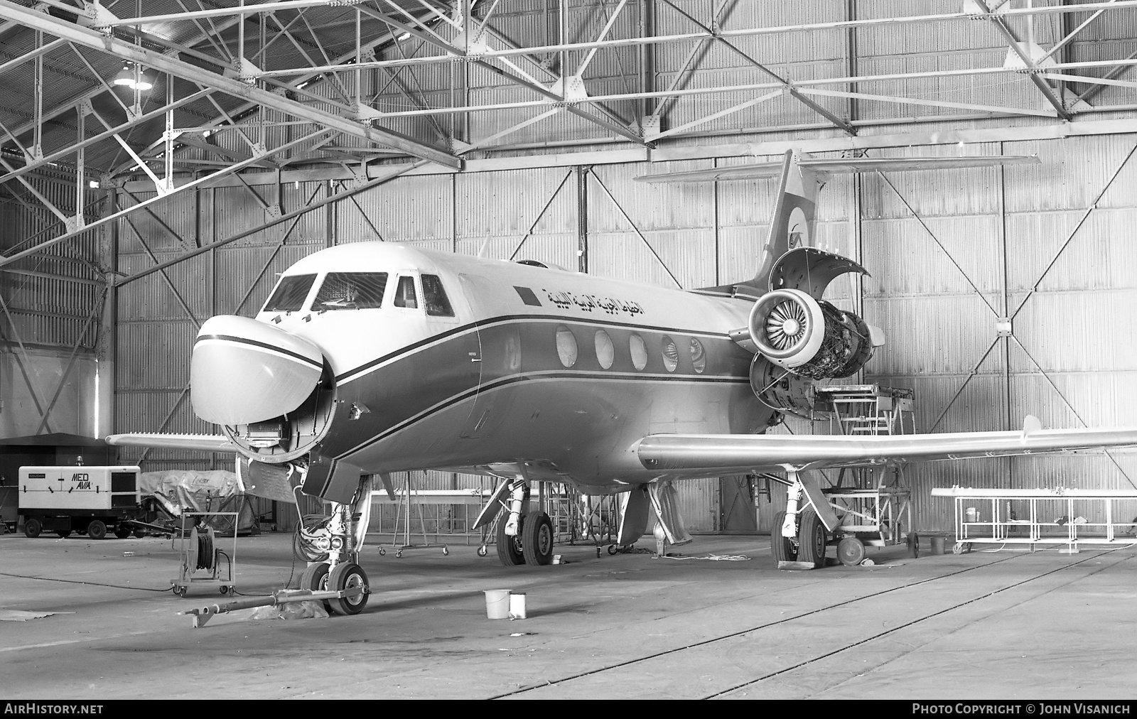 Aircraft Photo of 5A-DDR | Grumman American G-1159 Gulfstream II | Libyan Arab Airlines | AirHistory.net #476866