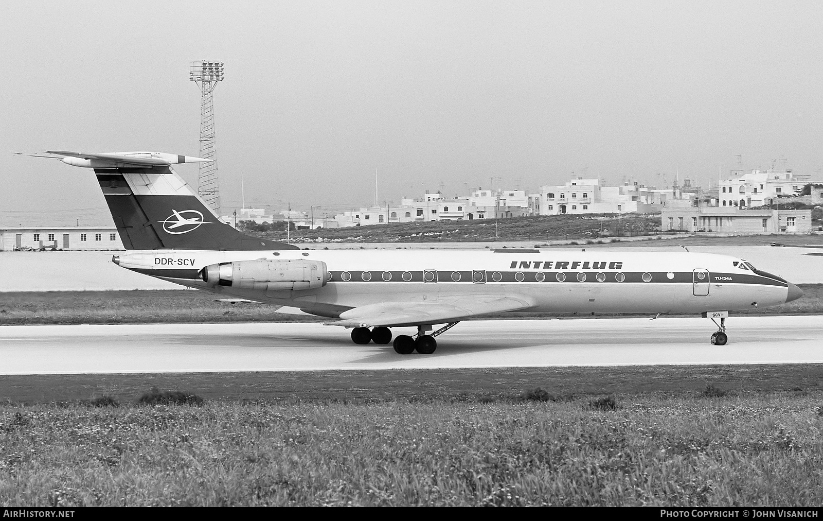 Aircraft Photo of DDR-SCV | Tupolev Tu-134A | Interflug | AirHistory.net #476873