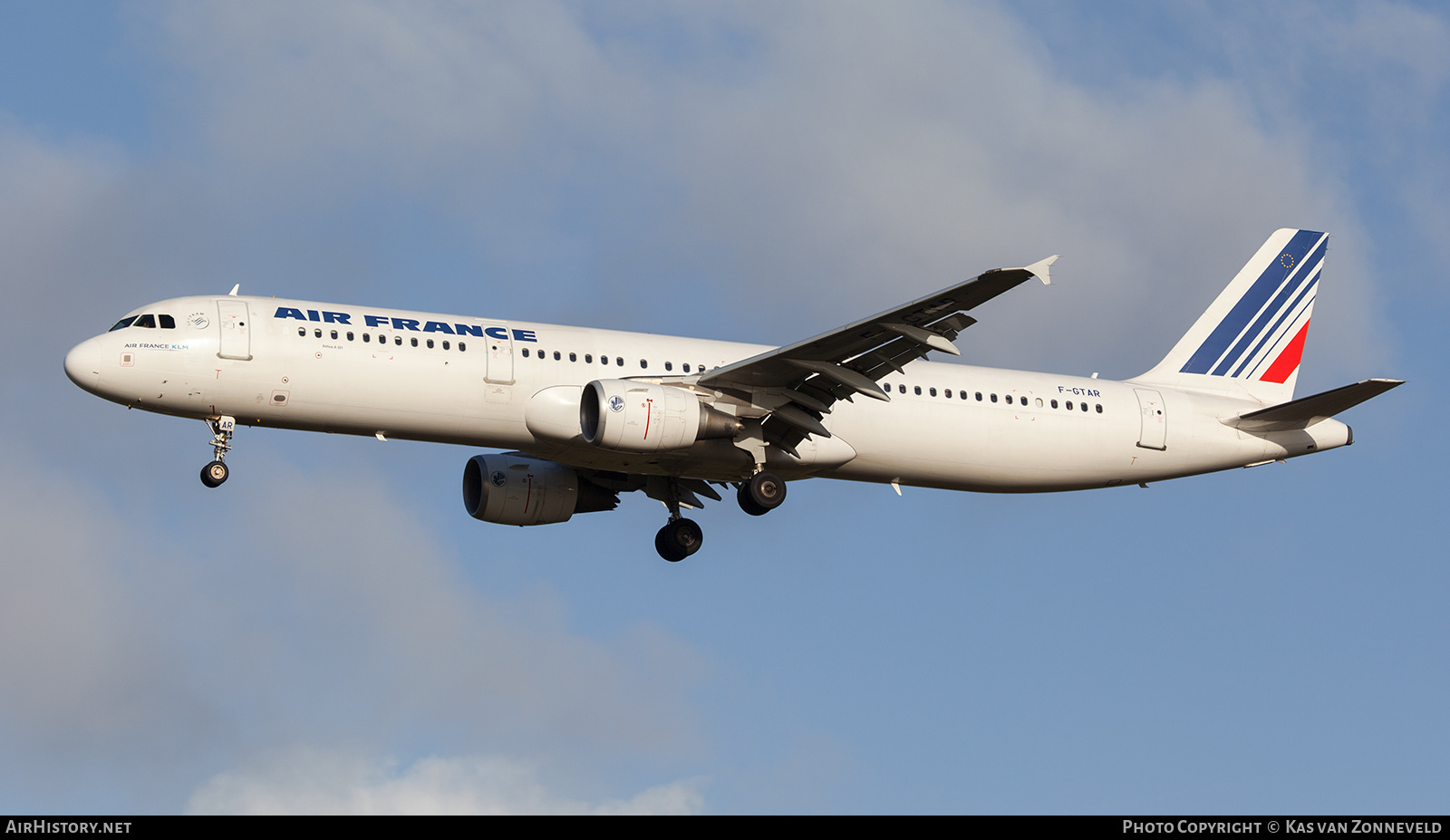 Aircraft Photo of F-GTAR | Airbus A321-212 | Air France | AirHistory.net #476876