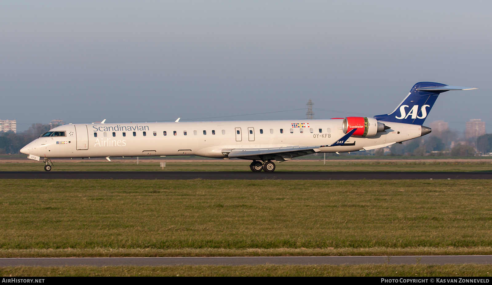 Aircraft Photo of OY-KFB | Bombardier CRJ-900 (CL-600-2D24) | Scandinavian Airlines - SAS | AirHistory.net #476877
