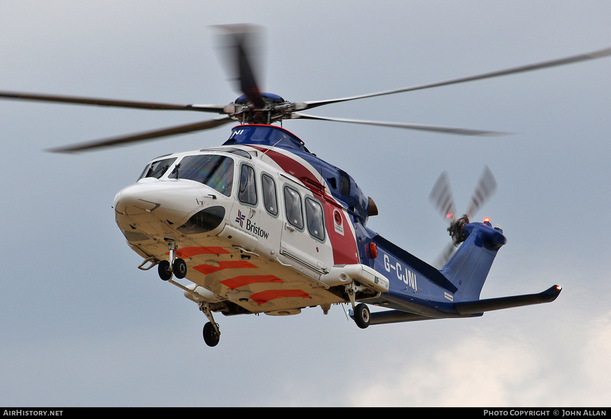Aircraft Photo of G-CJNI | AgustaWestland AW-139 | Bristow Helicopters | AirHistory.net #476882