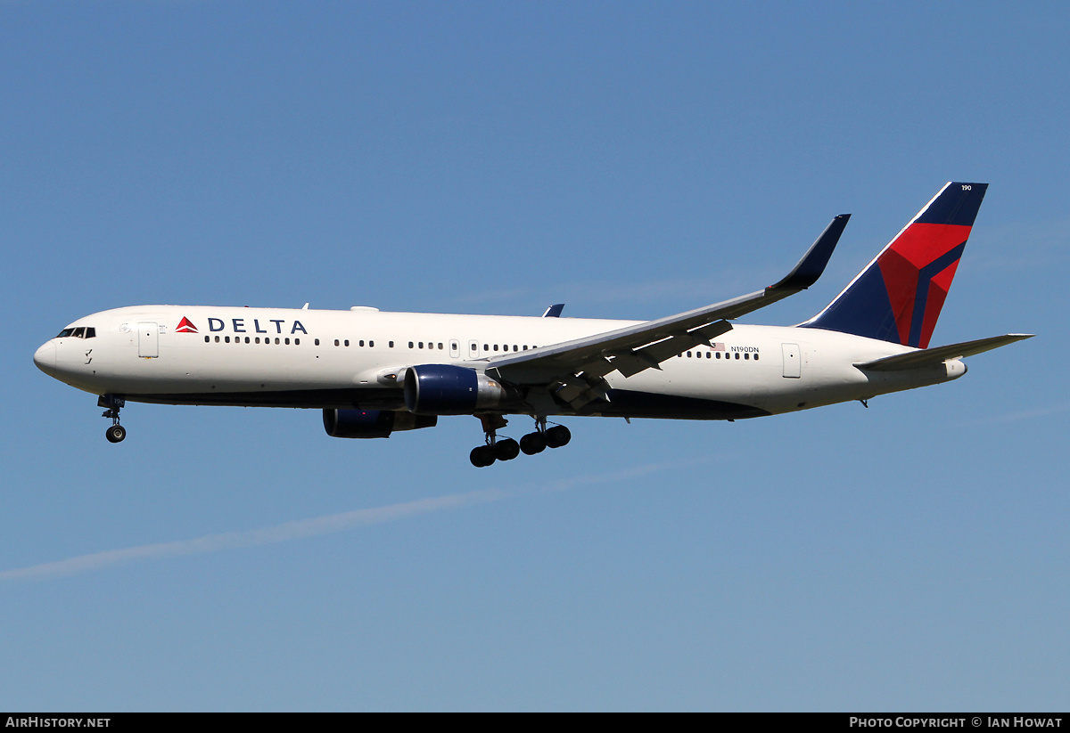 Aircraft Photo of N190DN | Boeing 767-332/ER | Delta Air Lines | AirHistory.net #476890