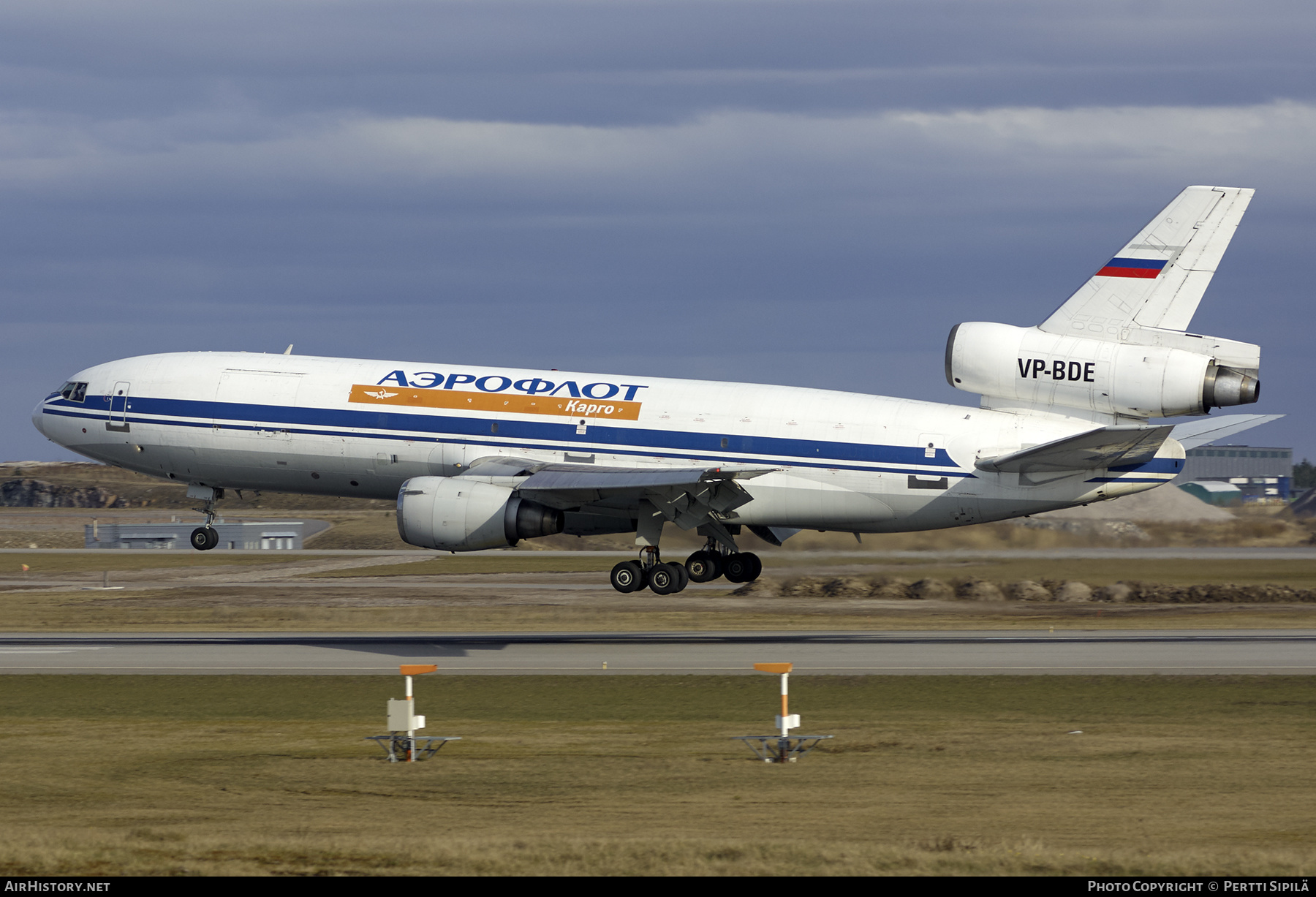 Aircraft Photo of VP-BDE | McDonnell Douglas DC-10-40(F) | Aeroflot - Russian Airlines Cargo | AirHistory.net #476909