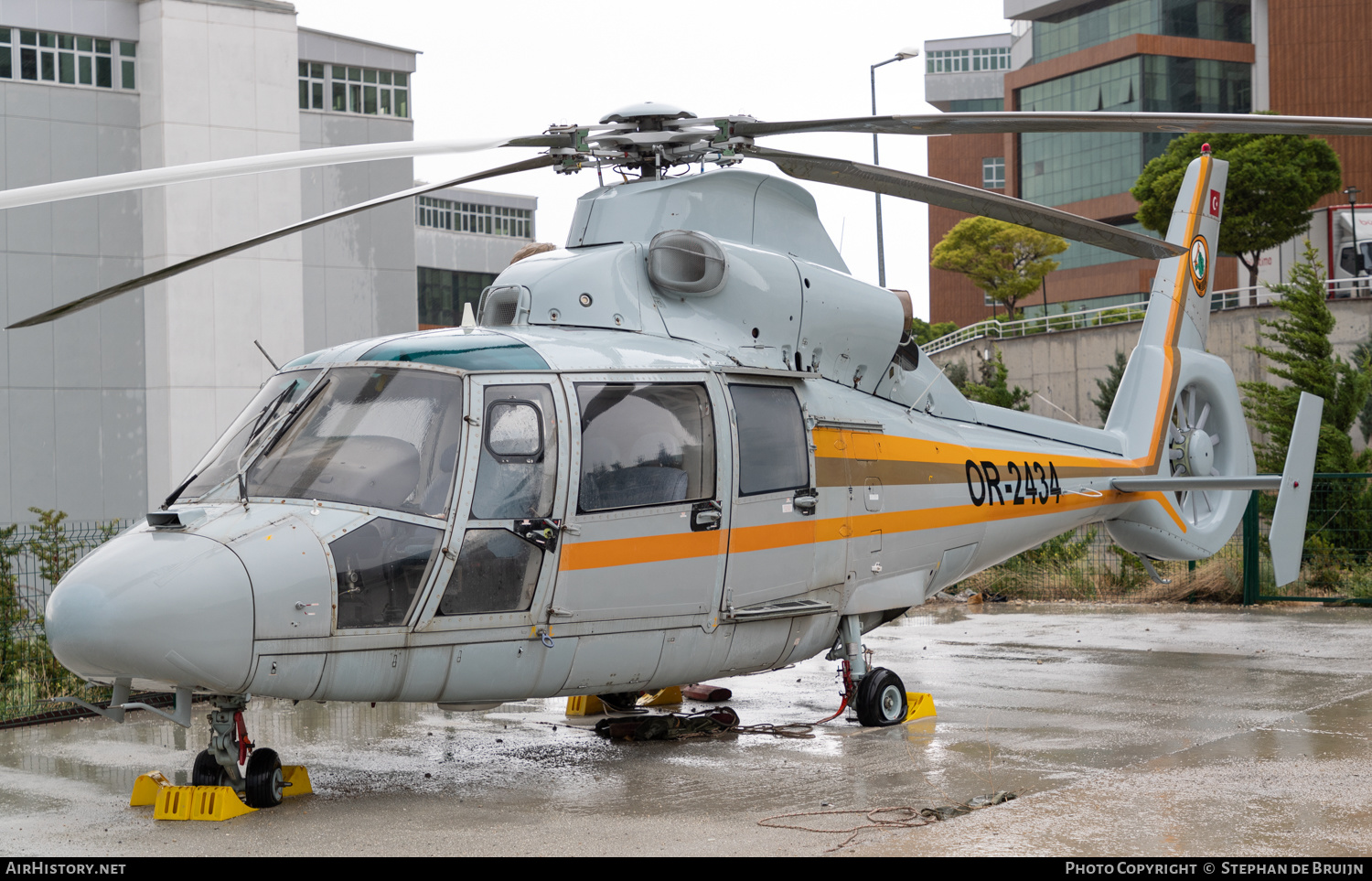 Aircraft Photo of OR-2434 | Aerospatiale AS-365N-2 Dauphin 2 | Turkey - Orman Genel Müdürlüğü | AirHistory.net #476922