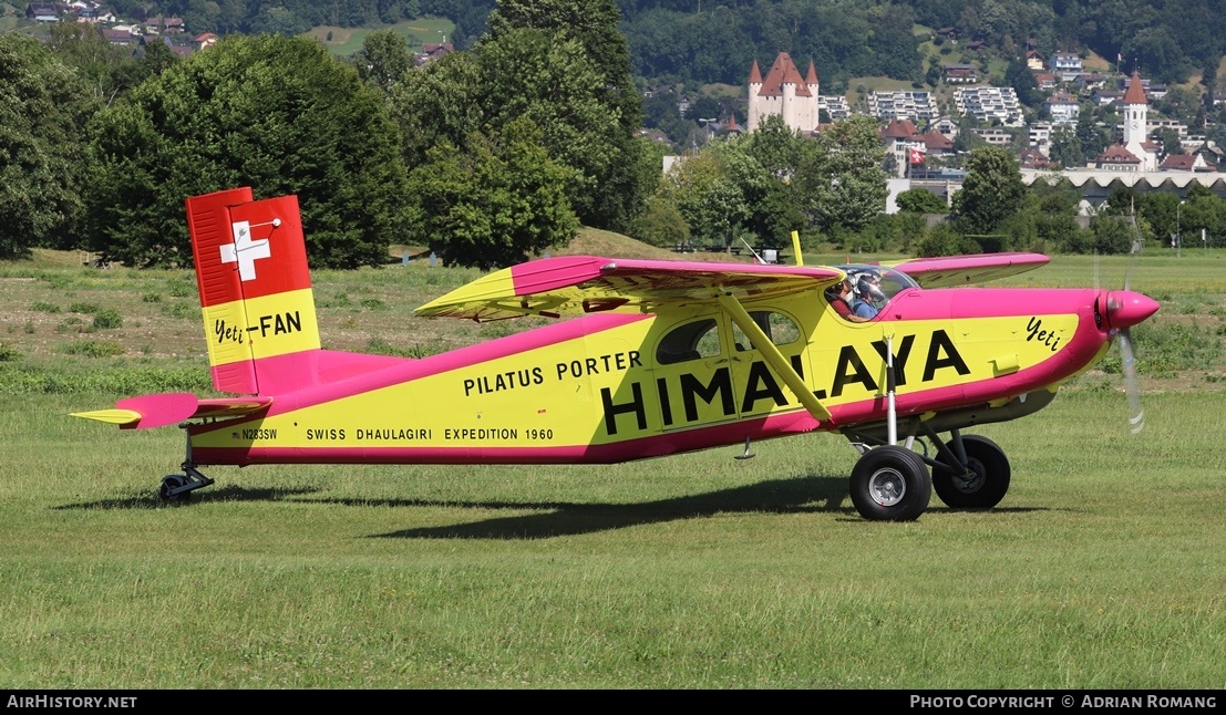 Aircraft Photo of N283SW | Pilatus PC-6/350-H2 Porter | Yetiflyers | AirHistory.net #476924