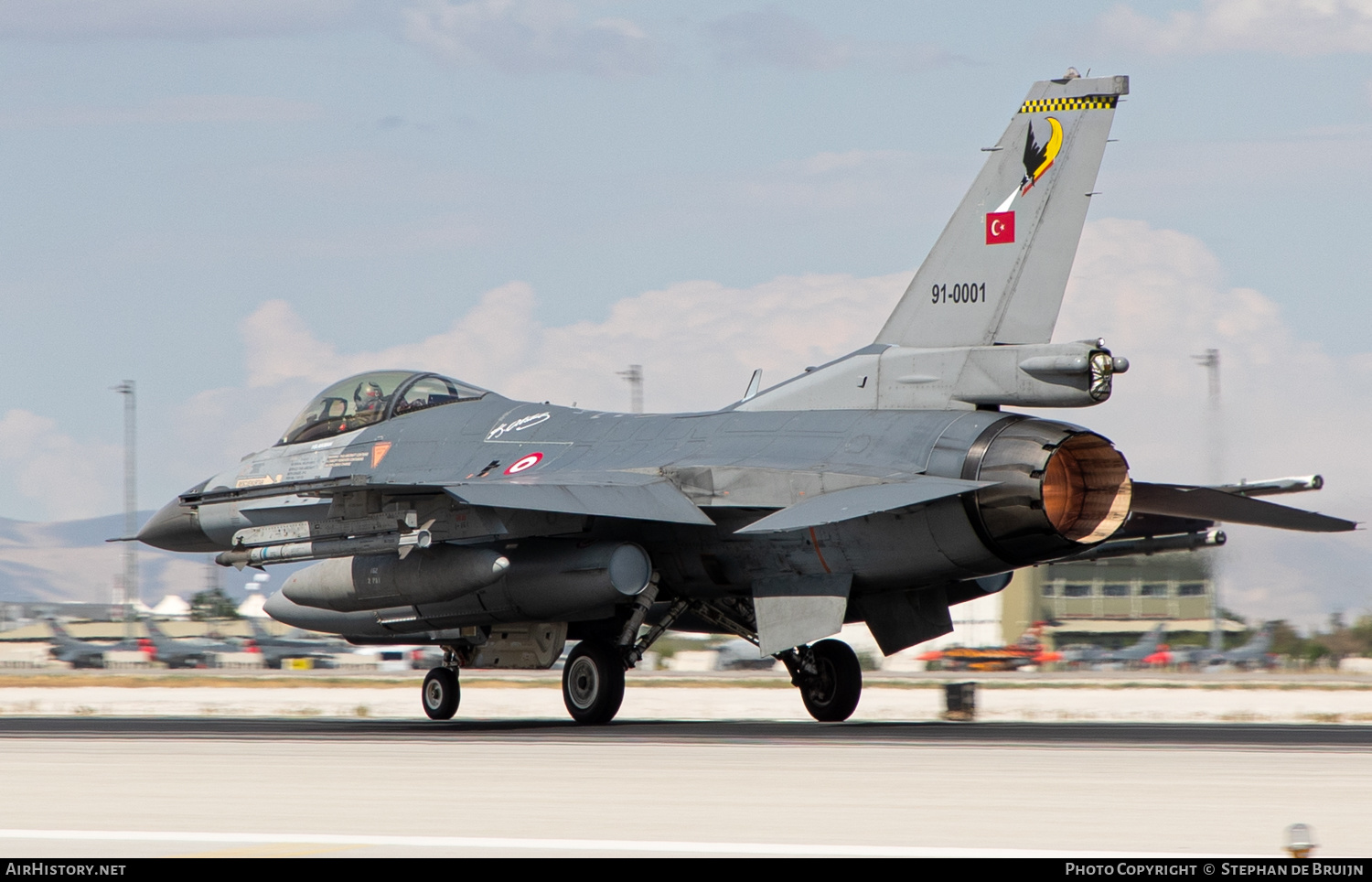 Aircraft Photo of 91-0001 | General Dynamics F-16CG Fighting Falcon | Turkey - Air Force | AirHistory.net #476925